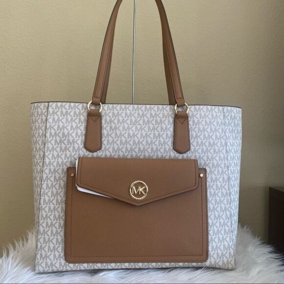 Michael Kors large Joey shoulder open top tote bag - Picture 6 of 16